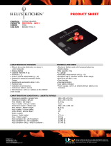 HELL'S KITCHEN 77011 Datasheet