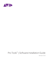 Avid Pro Tools 12.0 Installation guide