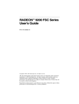 ATI Technologies RADEON 9200 FSC Series User manual
