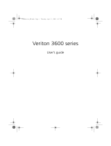 Acer 3600 Series User manual