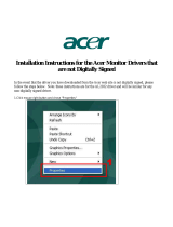 Acer AL2032 User manual
