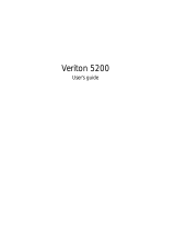 Acer Veriton 5200 User manual