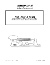 Adam Equipment 2610T User manual