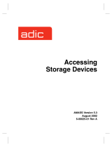 ADIC Tool Storage 6-00025-01 User manual