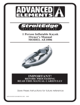 Advanced Elements STRAITEDGE AE1006 Owner's manual