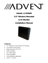 Advent LCD4WM User manual