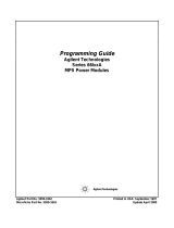 Agilent Technologies 66lxxA User manual
