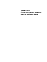 Agilent Technologies 16192a User manual