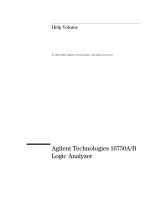 Agilent Technologies 16750A User manual