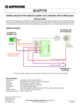 Aiphone AI-CP170 User manual