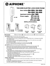 Aiphone DA-1MD User manual