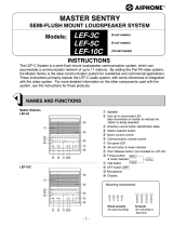 Aiphone LEF-3C User manual