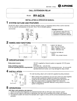 Aiphone A User manual