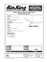 Air King 9856 User manual