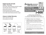 Airpura Industries I-600 User manual
