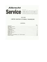 Albrecht AE-540 User manual