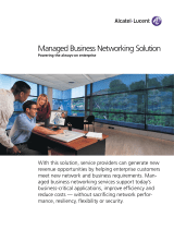 Alcatel-Lucent Managed Business Network User manual