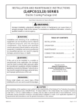 Allied Air Enterprises (2,4)PCE(13,15) SERIES User manual