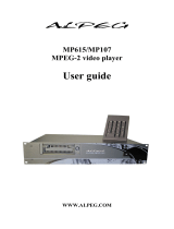 Alpeg MP107 User manual