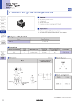 Alps Electric SDKT Series User manual