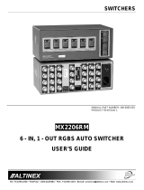 Altinex MX2206RM User manual