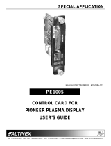 Altinex PE1005 User manual