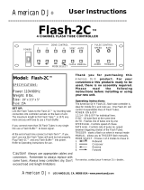 American DJ Flash-2C User manual