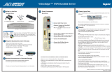 American Dynamics VideoEdge NVR Bundled Server User manual