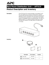 American Power Conversion AP7610 User manual