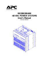 American Power Conversion MX28B200 User manual