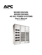 American Power Conversion MX28B2400 User manual