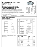 American Standard Towel and Storage Locker 9442.000 User manual