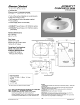 American Standard 0554.012 User manual