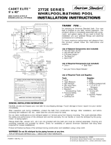 American Standard 2772E User manual