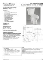 American Standard Colony Fitright 3189.016 User manual