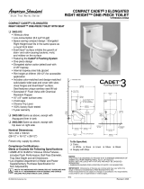 American Standard Compact Cadet 2403.012 User manual