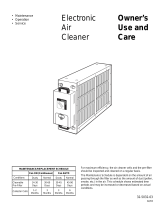 American Standard Electronic Air Cleaner User manual