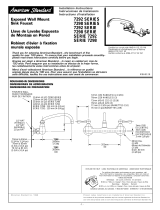 American Standard Heritage Wall Mount Kitchen Faucet 7298 Series User manual