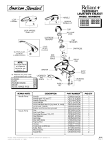 American Standard Reliant + 2385.000 User manual