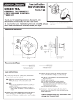 American Standard T010.730 User manual