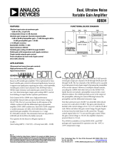 Analog Devices AD604 User manual