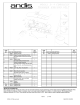 Andis D-4D User manual