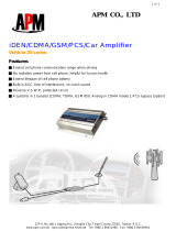 APM Vehicle 20 Series User manual
