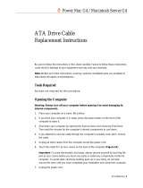 Apple ATA Drive Cable User manual