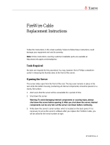 Apple FireWire Cable User manual