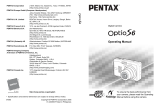 Pentax Optio 18493 User manual