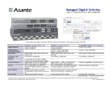 Asante Technologies IntraCore 35160-G User manual
