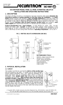 Assa Door Lock User manual