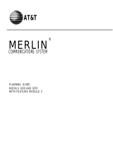 AT&T Merlin 1030 User manual
