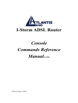 Atlantis ATLISR User manual